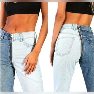 Revice Two Tone Two-Tone Blue Women's Jeans